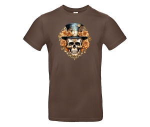 T-Shirt Steampunk Schädel