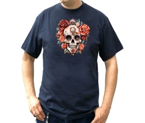 T-Shirt Steampunk Schädel