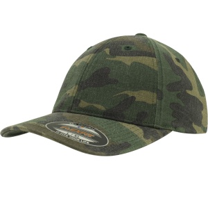 Cap Flexfit Garment Washed Camo