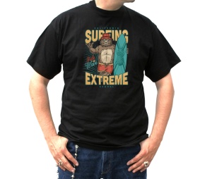 T-Shirt Surfing Exreme