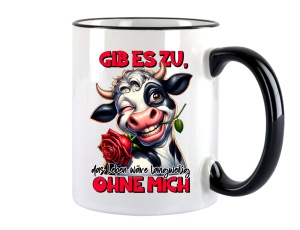 Tasse Gib es zu