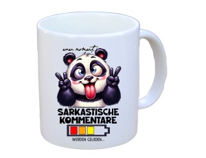 Tasse Sarkastische Kommentare