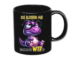 Tasse Ich flüstere mir