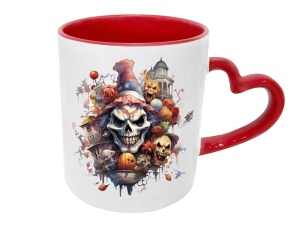 Tasse Clown - mit Herzhenkel