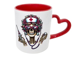 Tasse Snarky Old Lady - mit Herzhenkel