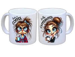 Tasse Before Coffee Girl