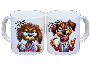 Tasse Before Coffee Hund