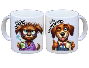 Tasse Before Coffee Hund