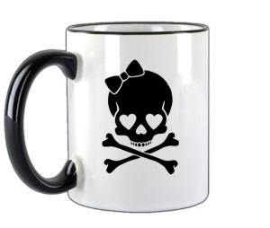 Tasse Girl Skull