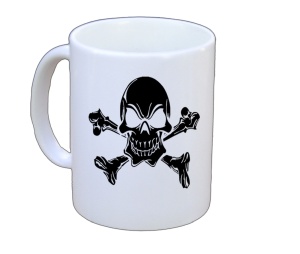 Tasse Schädel Crossbone