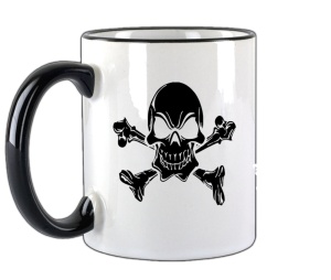 Tasse Schädel Crossbone
