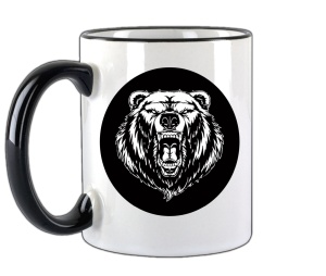 Tasse Grizzly Riesen Bärenmotiv