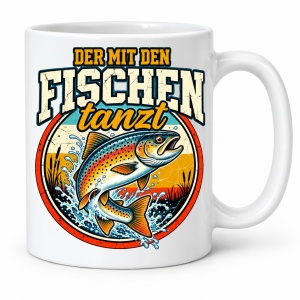 Tasse Der mit den Fischen tanzt