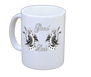 Tasse Good Luck Schwalben