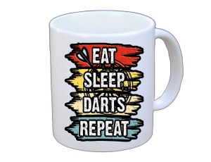 Tasse Eat Sleep Darts Repeat