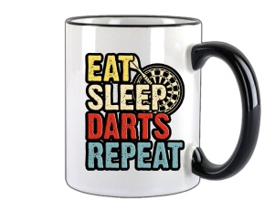 Tasse Eat Sleep Darts Repeat