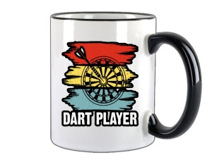 Tasse Dart Player