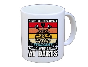 Tasse A Woman At Darts