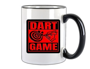 Tasse Dart Game