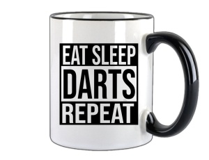 Tasse Eat Sleep Darts Repeat