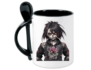 Tasse Zombie - mit Löffel
