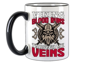 Tasse Viking Blood Runs