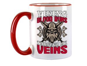Tasse Viking Blood Runs
