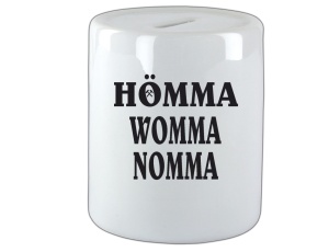 Spardose Hömma Womma nomma