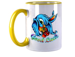 Tasse Good Luck Schwalbe