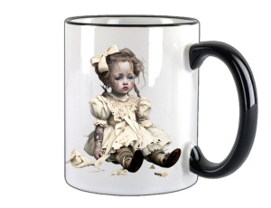 Tasse Unloved Toy Puppe