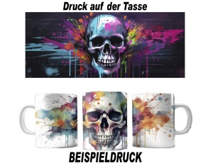 Tasse Schädel