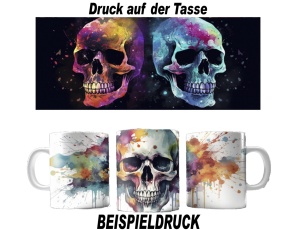 Tasse Schädel