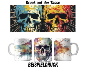 Tasse Schädel