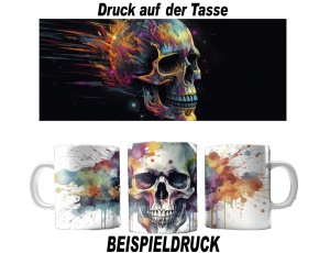 Tasse Schädel