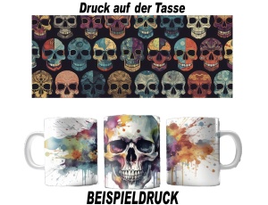 Tasse Schädel