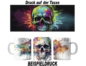 Tasse Schädel