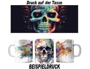 Tasse Schädel