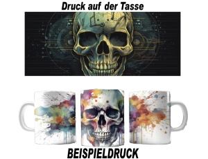 Tasse Schädel