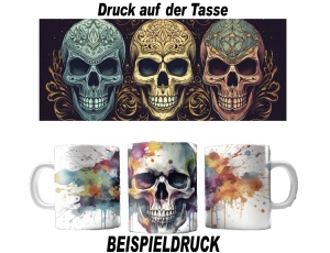 Tasse Schädel