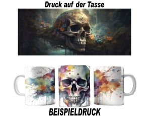 Tasse Schädel