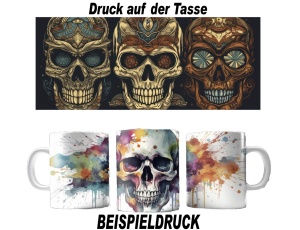 Tasse Schädel