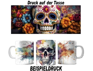 Tasse Schädel