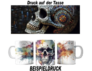 Tasse Schädel