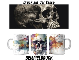 Tasse Schädel