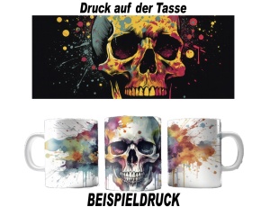 Tasse Schädel