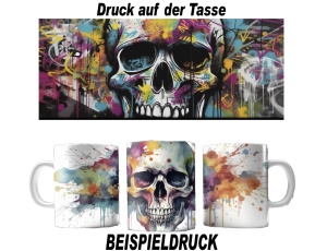 Tasse Schädel