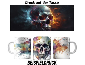 Tasse Schädel