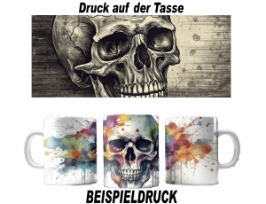Tasse Schädel