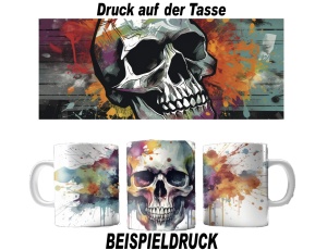Tasse Schädel