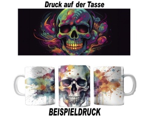 Tasse Schädel